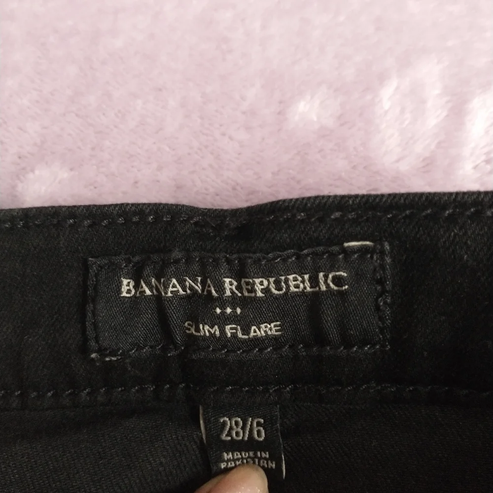 NWOT Banana Republic outlet slim flare jeans - Picture 5 of 11